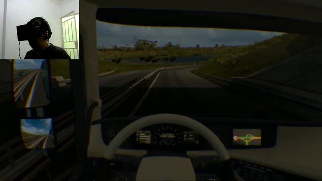 EURO TRUCK SIMULATOR 2 + OCULUS RIFT + VOLANTE G27 смотреть онлайн