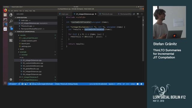 Stefan Gränitz - ThinLTO Summaries for Incremental JIT Compilation смотреть онлайн