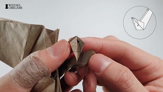 종이 한장으로 사자 종이접기 【ORIGAMI Lion】
