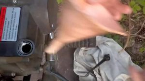 Уровень масла в мопеде Альфа.