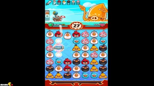 Angry Birds Fight - Black Bird 10 Winning Streaks Monster Pig Fight! iOS/ Android смотреть онлайн
