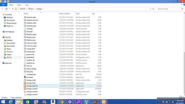 xampp start, control, and stop смотреть онлайн