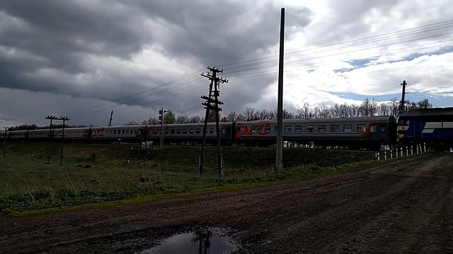 Поезд 310С Адлер-Воркута ст. Пешелань ГЖД смотреть онлайн