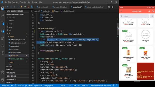 ? Flutter - Grocery App - WordPress - WooCommerce Series ? - EP 09 - Variable Products смотреть онлайн