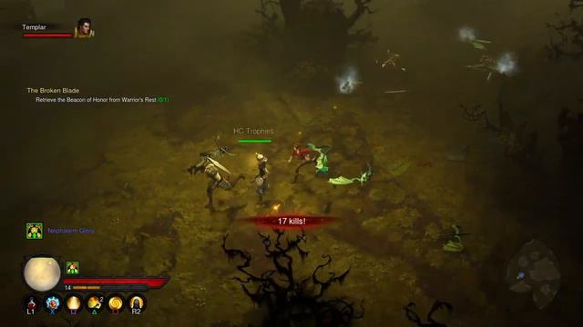 Diablo 3 HARDCORE Ps4 | Platinum trophy Hunt смотреть онлайн