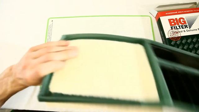 Big Filter GB 8001 - Фильтр воздушный - VOLKSWAGEN - SKODA