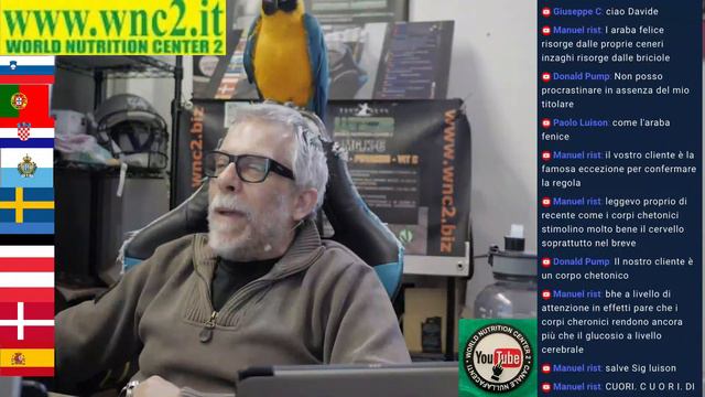 WNC2 - WORLD NUTRITION CENTER 2 - LIVE CHAT 16/02