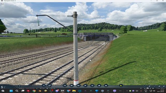 Transport Fever 2: Поезда в Спавнерской области. Часть 1.