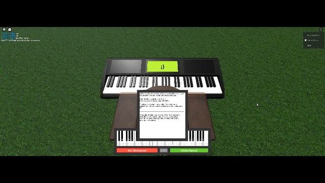 Giorno's theme played on roblox piano. смотреть онлайн