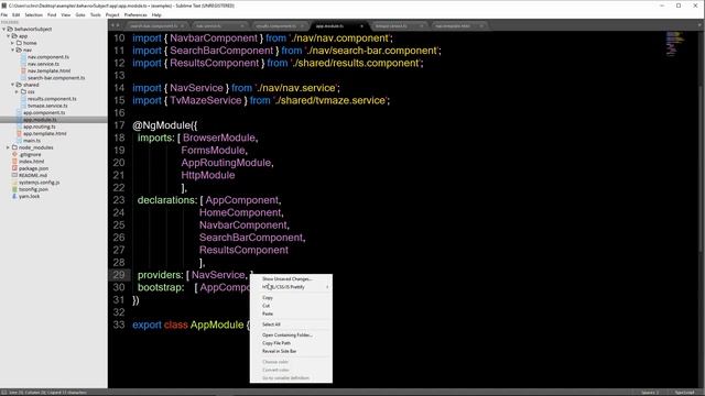 Behavior Subject - Component Communication using Observables смотреть онлайн