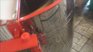 Откачка меда на 8ми рамочной автоматической медогонке под рамку Дадан