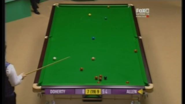 2007 World Snooker Championship - Ken Doherty v Mark Allen - Round 1 смотреть онлайн