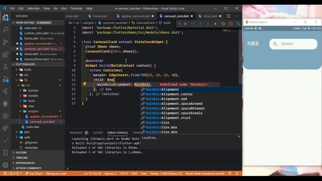 Flutter e-Commerce NIKE Shop UI with Animation смотреть онлайн