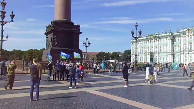 День ВДВ в Санкт-Петербурге 2016г. смотреть онлайн