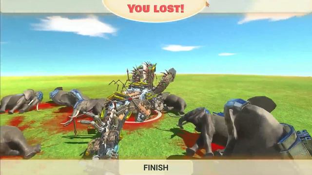 SHINCHAN and CHOP KILLER HYDRA vs THOR HYDRA and MECHA HYDRA in Animal Revolt Battle Simulator Hind смотреть онлайн
