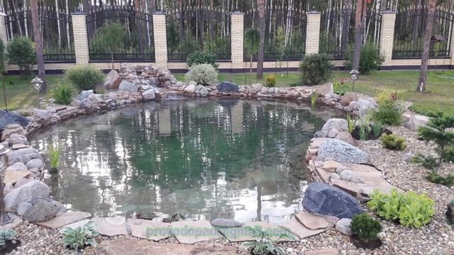 Пруд своими руками смотреть онлайн