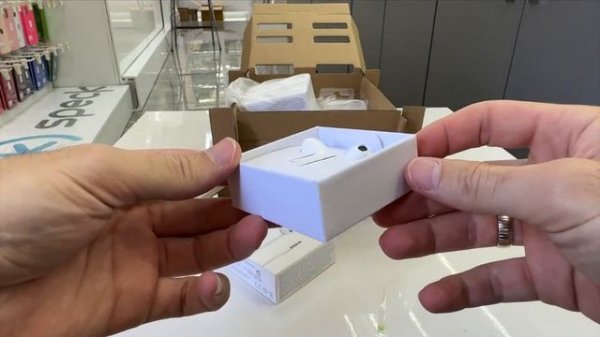 Распаковка оригинальных наушников Apple EarPods 3.5mm