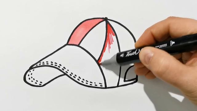 Bolalar Uchun Qopqoq rasm chizish / Drawing Cap for children / Рисование Шапка для детей смотреть онлайн