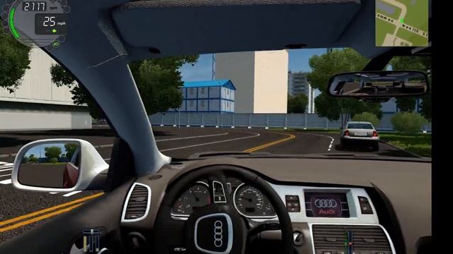 city car driving test audi q7 смотреть онлайн