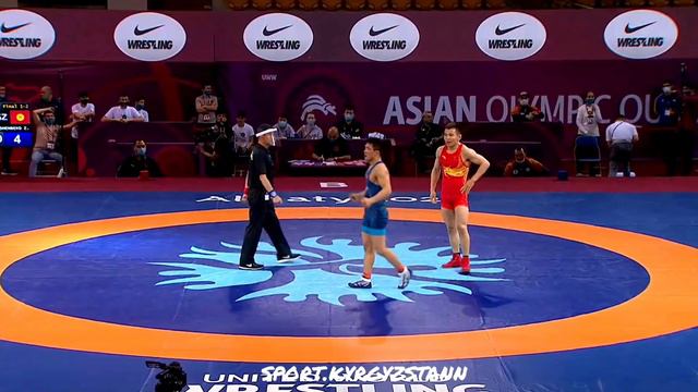 🇰🇬 Золото! Жоломан Шаршенбеков выиграл золотую медаль лицензионного турнира в Алматы. смотреть онлайн
