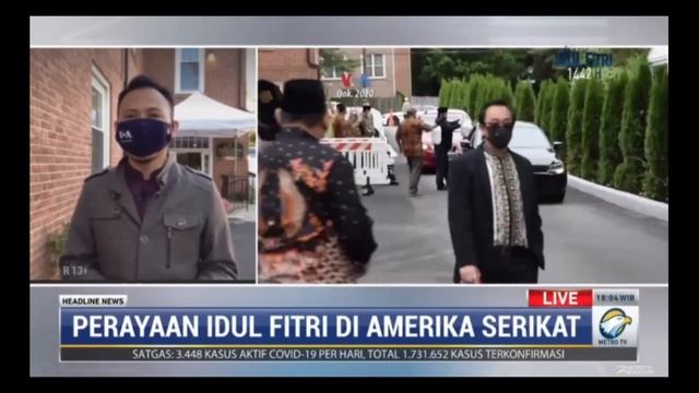 Laporan Langsung VOA untuk MetroTV: Perayaan Idulfitri di Amerika Serikat смотреть онлайн