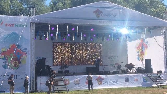 Сабантуй в Коломенском 2019 - Альберт Жалилов «Торжественная песня». смотреть онлайн