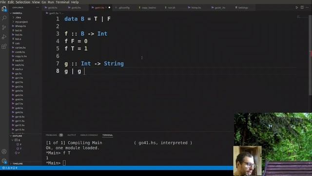 Non-exhaustive patterns in function | Haskell error, read/fix смотреть онлайн