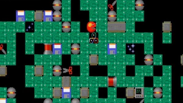 Supaplex (WITH COMMENTS): Level 104 - Chaos