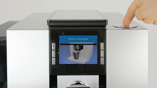 JURA Z6 Modelyear 2015 - Descaling the machine смотреть онлайн