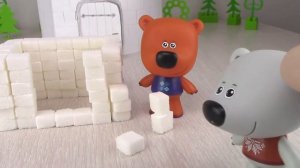 САХАРНЫЙ ДОМИК ТУЧКИ РАСТАЯЛ! КЕША СПАС ЕДИНОРОЖКУ! Ми-ми-мишки Мультики с игрушками для детей