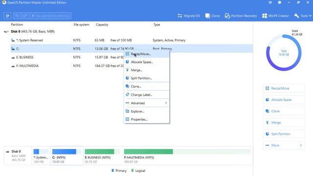 EaseUS Partition Master - Resize Create Merge & Delete - DIGITAL RNK смотреть онлайн
