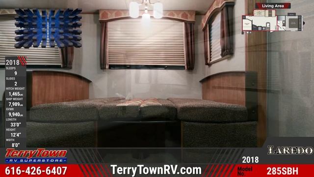 2018 Keystone Laredo Super Lite 285SBH Fifth Wheel RV For Sale TerryTown RV Superstore смотреть онлайн