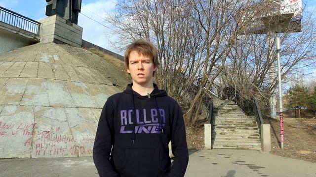 Циркуль спиной | Школа роликов RollerLine Роллерлайн в Москве смотреть онлайн