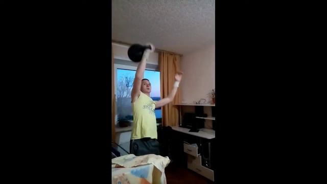 Гиря 16 кг на 60 раз в 16 лет смотреть онлайн