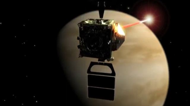 Venus Express наблюдает атмосферу Венеры смотреть онлайн