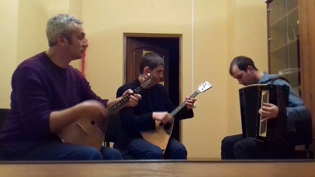 Балалайка. Трио. "Зилгае." смотреть онлайн