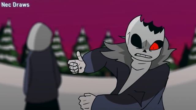 Dust!Sans Vs Horror!Sans [Animation]