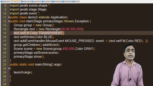 Lec-49_Java programming using JavaFX Event Handlers | OOP 1 | Computer Engineering смотреть онлайн