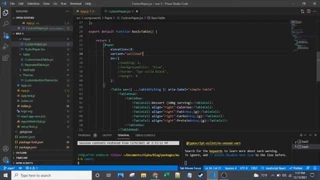 Material-UI Paper Component Padding, Margin, Border, and Elevation (MUI v5) смотреть онлайн