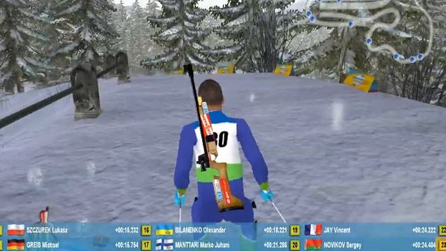 Выпуск 2 Biathlon Champion 2007 Первая гонка. Остерсунд Спринт смотреть онлайн