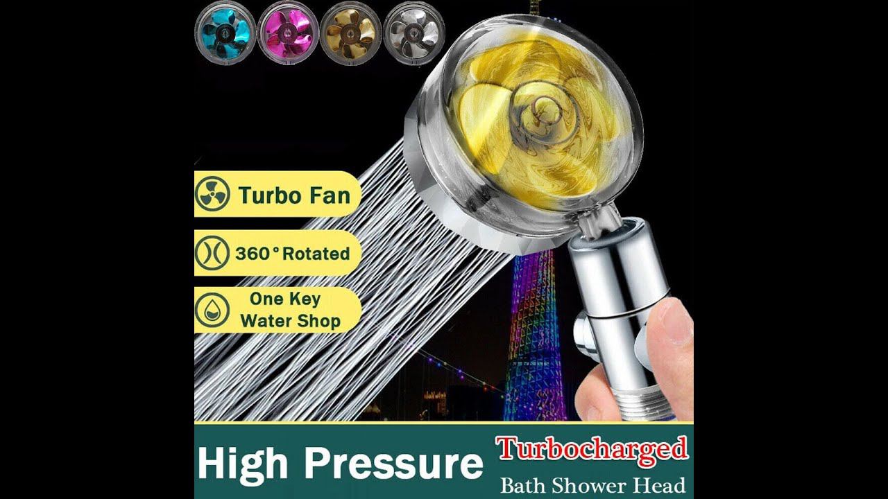 Душевая лейка с пропеллером и одним выключателем #shorts смотреть онлайн