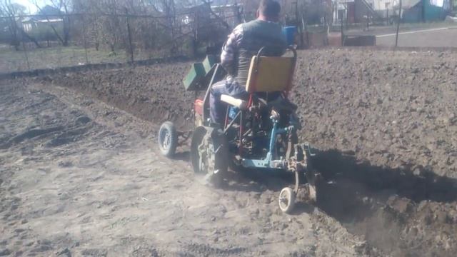 Минитрактор из мотоблока МТЗ 05 смотреть онлайн