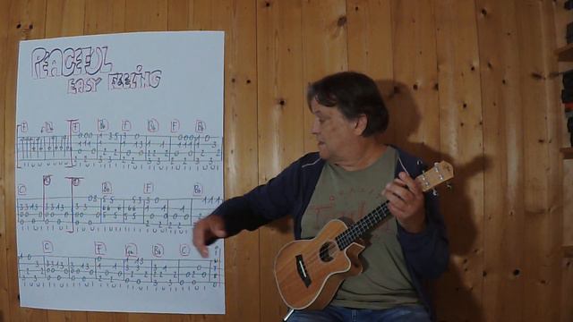 UKULELE Lesson # 530: PEACEFUL EASY FEELING (The Eagles) смотреть онлайн