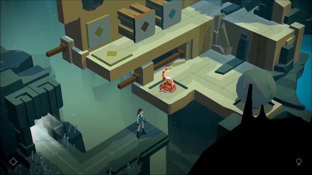 Lara Croft GO - Maze of Stones 12 - The Key of Spirits Walkthrough смотреть онлайн