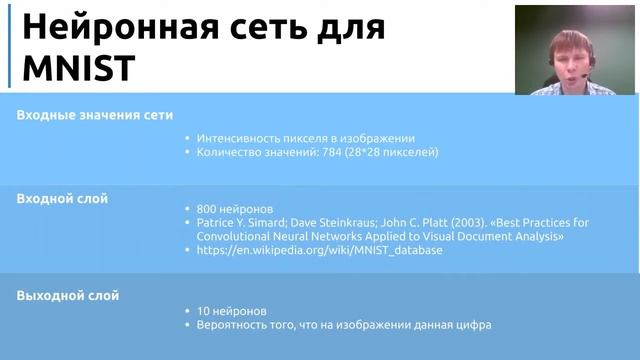 Готовые библиотеки для обучения нейронных сетей и их применение. смотреть онлайн