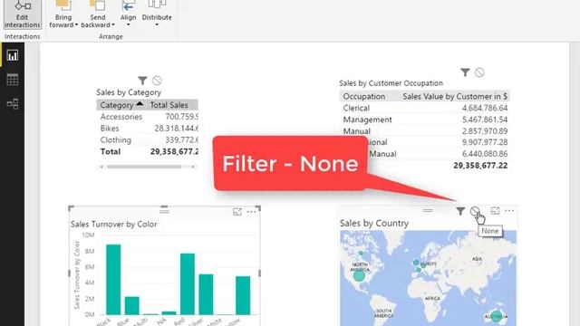 Learn How Cross Filtering Works in Power BI, and How to Turn It Off смотреть онлайн