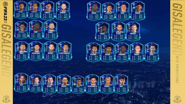 FIFA 23 UCL RTTK Predictions - RTTK Neymar, RTTK Aubameyang, RTTK Oblak, RTTK Cancelo смотреть онлайн