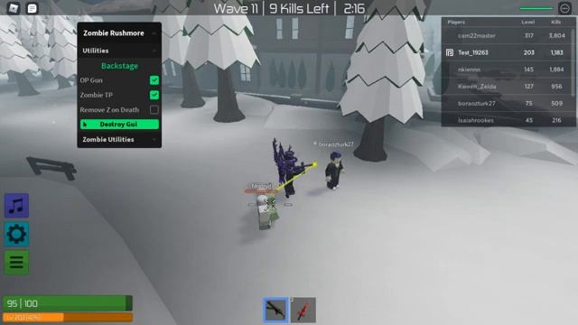 ZOMBIE RUSH GUI | ROBLOX EXPLOIT | OP GUN, TP ZOMBIE, ETC! | VERY OP! смотреть онлайн