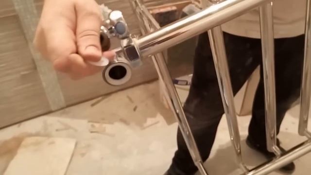 Правильное подключение полотенцесушителя, не закапает проверено смотреть онлайн