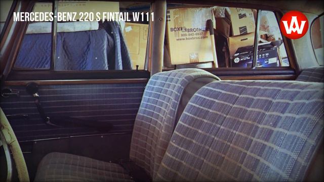 1960 Mercedes-Benz 220 S Fintail W111 predecessor S-class смотреть онлайн